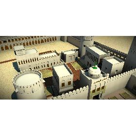 Qasr al Hosn model
